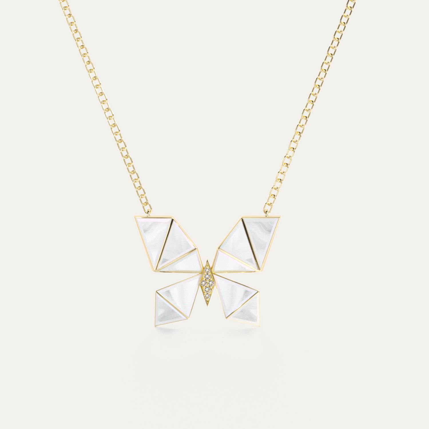 Vol O Vent DOUBLE SIDED NECKLACE, L MODEL