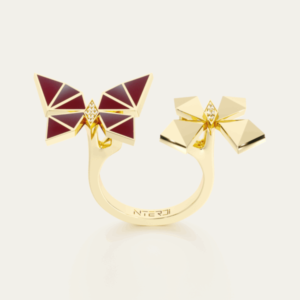 Vol O Vent BETWEEN THE FINGERS RING