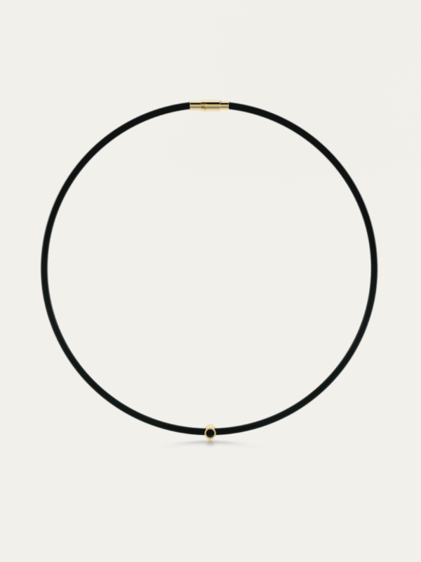 RUBBER ME ONE DIAMOND NECKLACE - Image 2