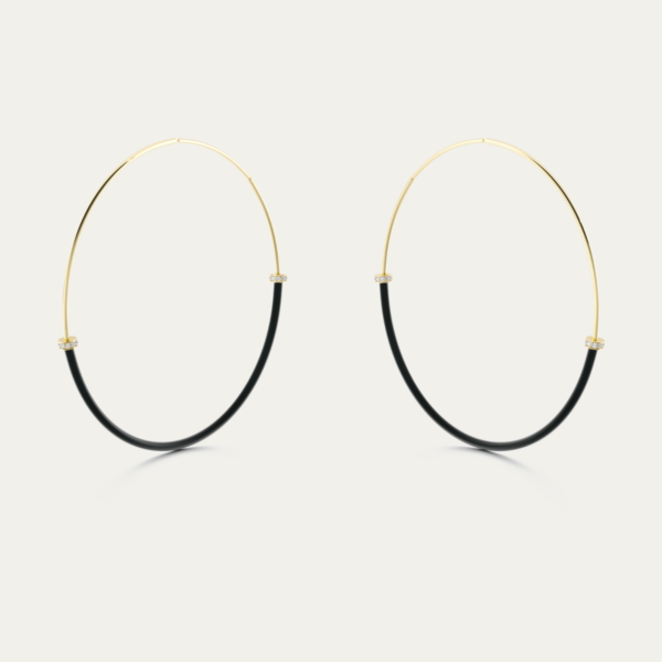 RUBBER ME ROUND EARRINGS
