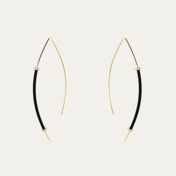 RUBBER ME LONG EARRINGS