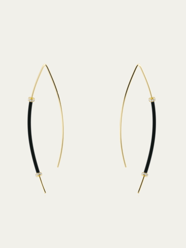 RUBBER ME LONG EARRINGS - Image 2