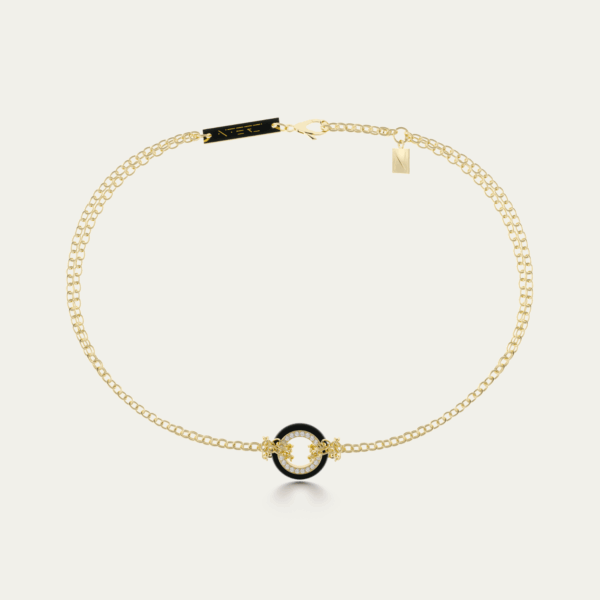 RUBBER ME WHEEL CHAIN BRACELET
