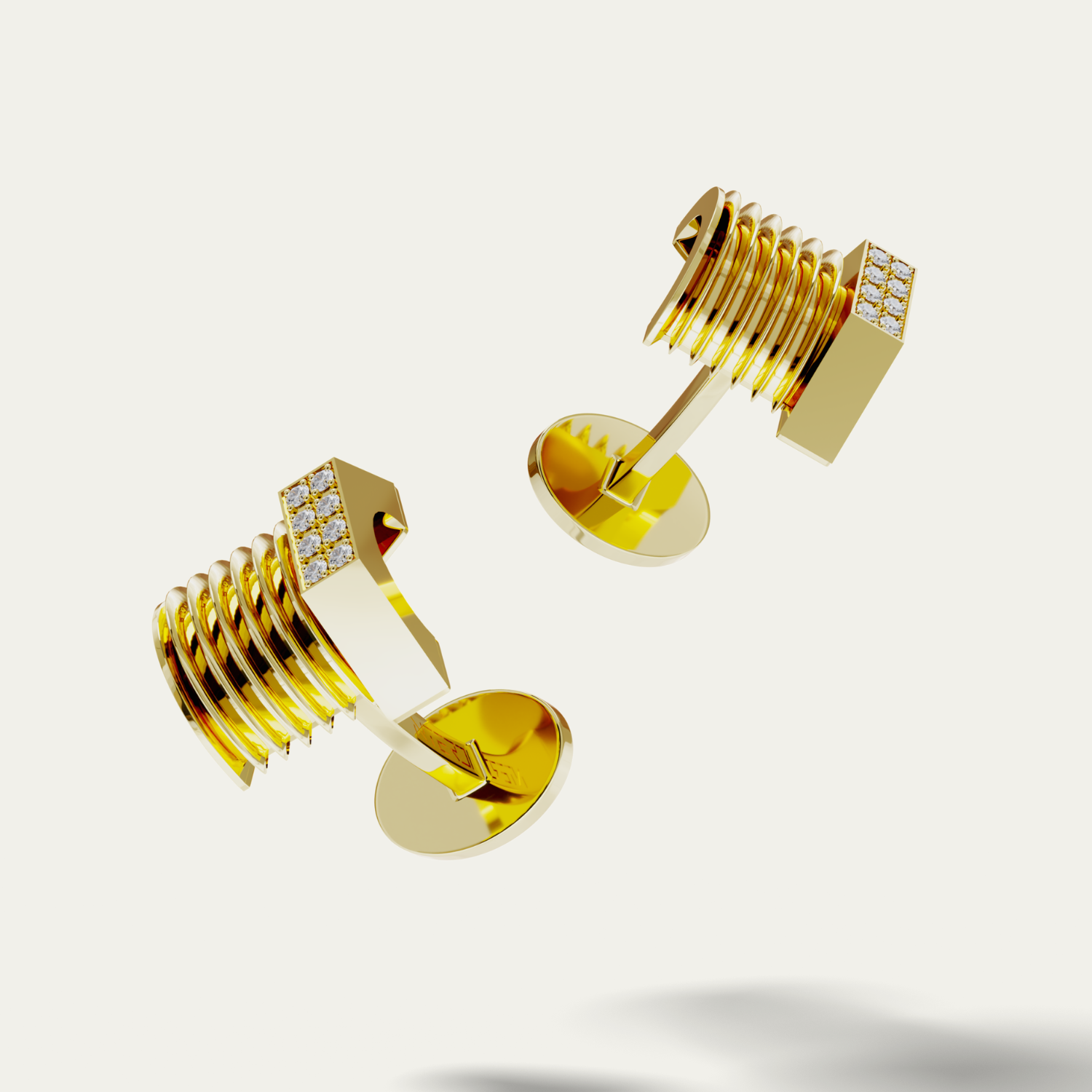 NUT CUFFLINKS