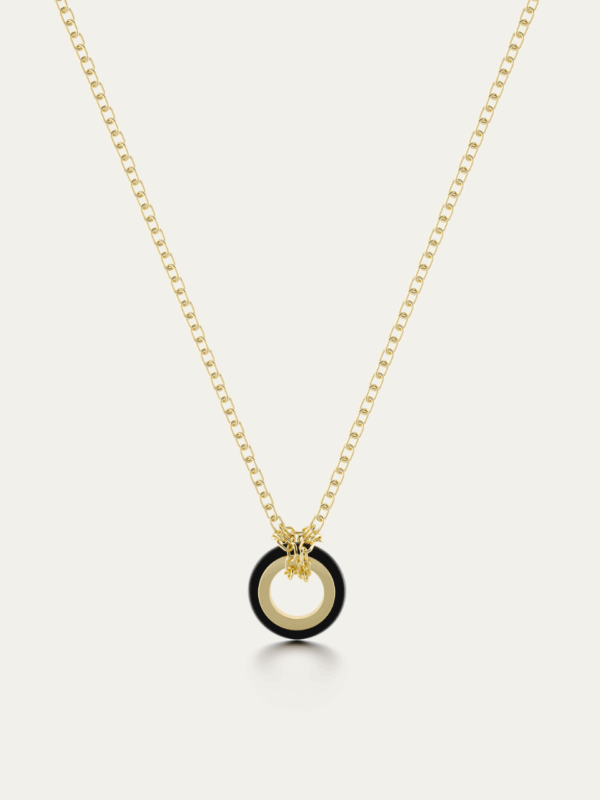 RUBBER ME WHEEL NECKLACE - Image 2