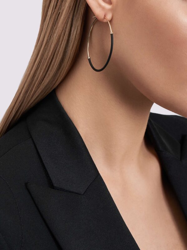 RUBBER ME ROUND EARRINGS - Image 3