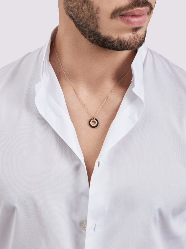 RUBBER ME WHEEL NECKLACE - Image 4