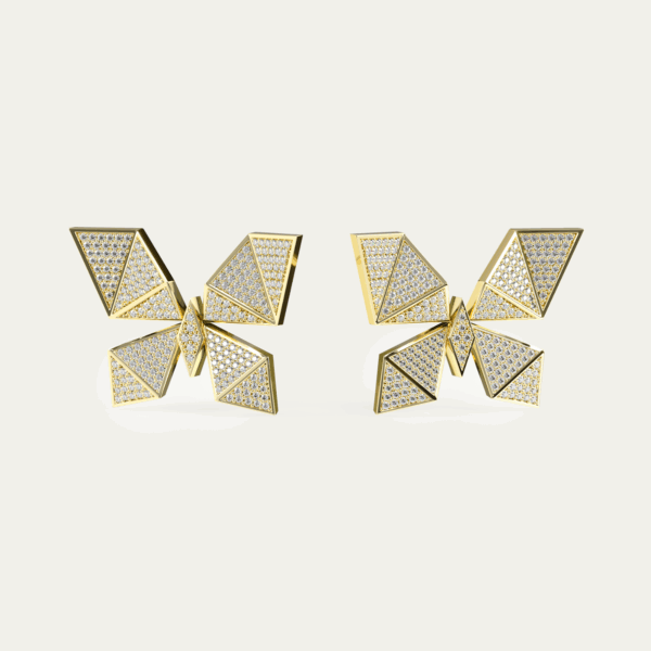 Vol O Vent PAVED EARRINGS , M MODEL