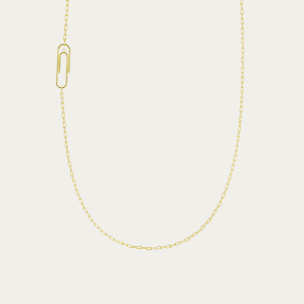 CLIP LONG NECKLACE , S CLIP