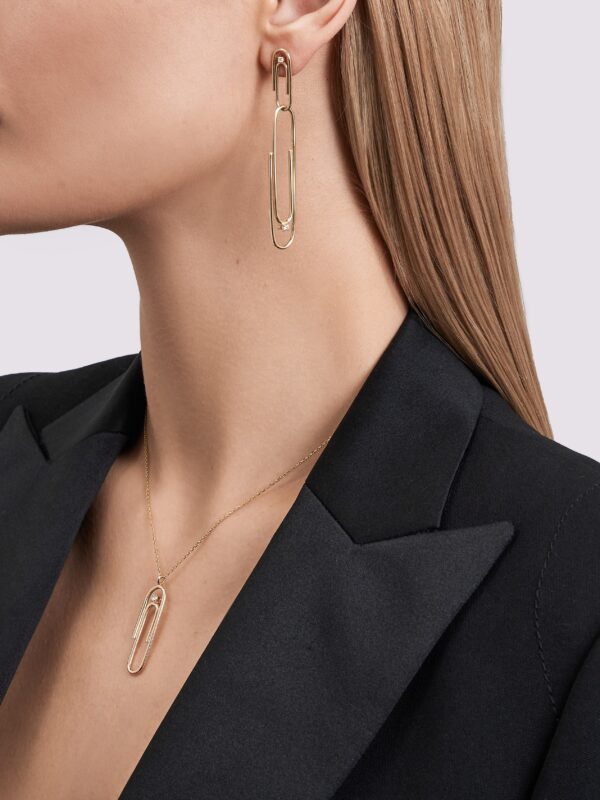 CLIP LONG TRANSFORMABLE EARRINGS - Image 3
